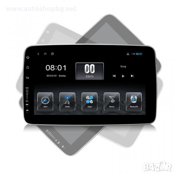 Универсална мултимедия 2-DIN с въртящ дисплей - 10" - Image 6