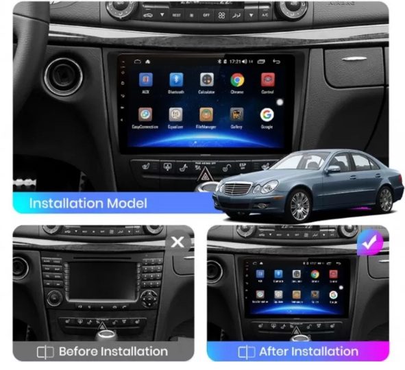 Мултимедия за Mercedes W211 W219 W463 - Image 4