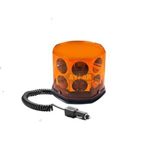 Аварийна сигнална LED лампа 12V /24V оранжева