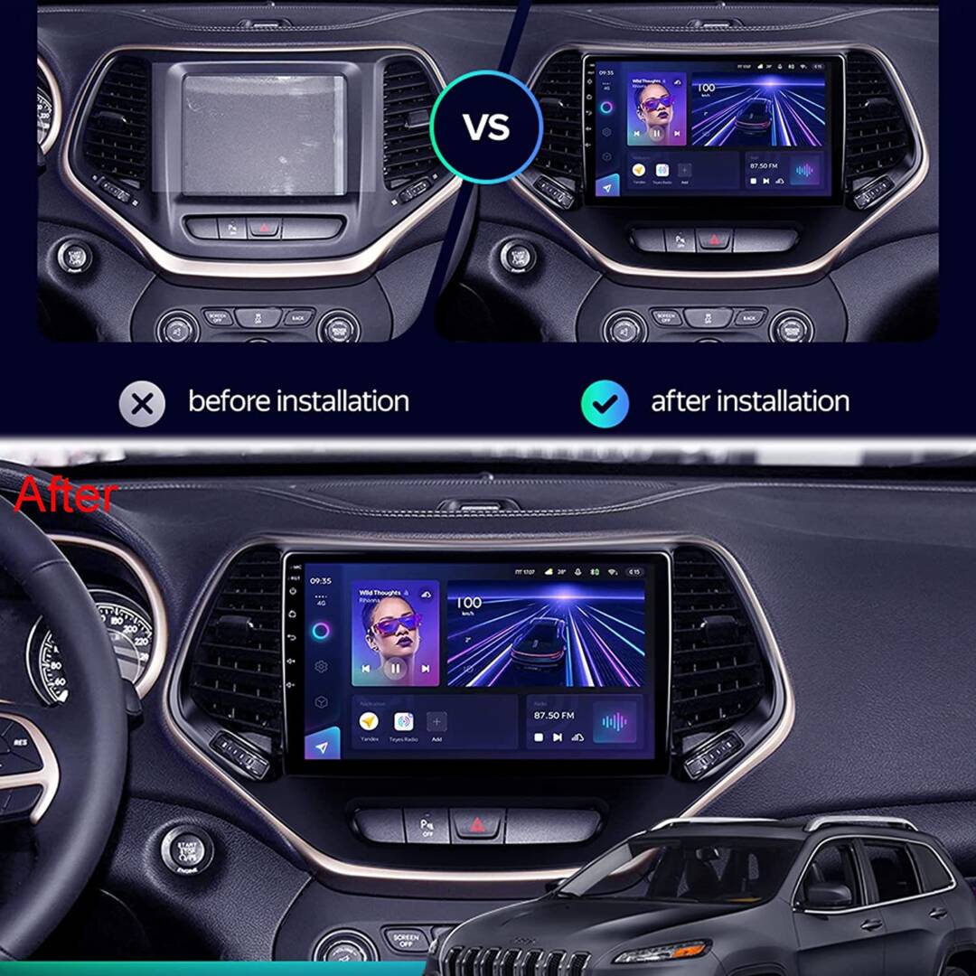 JEEP CHEROKEE 5 KL 2014-2018 НАВИГАЦИЯ - 10" - Image 4