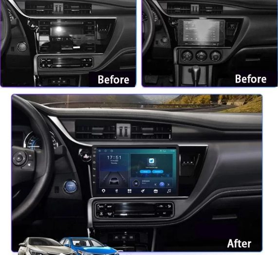 TOYOTA COROLLA Е170/Е180 2017-2019 - 10'' НАВИГАЦИЯ - Image 5