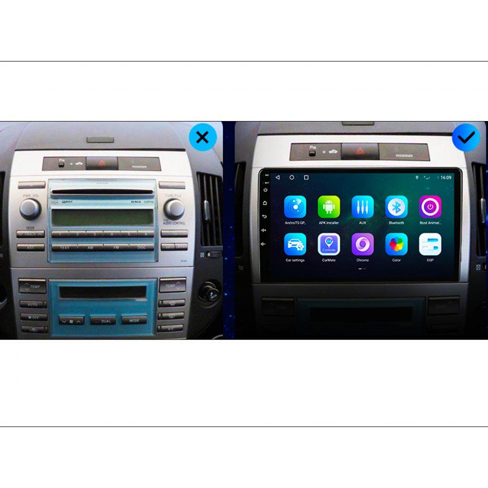 TOYOTA COROLLA VERSO 2004-2009 - 9'' НАВИГАЦИЯ - Image 3