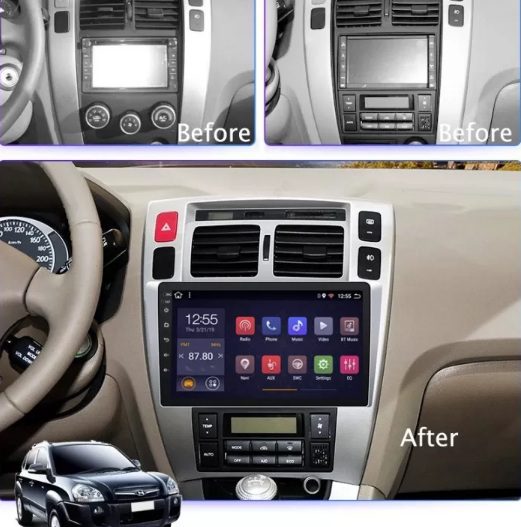 Мултимедия за HYUNDAI TUCSON 2004-2009 - 10'' - Image 2