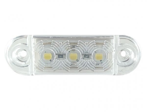 12V-24V - 3 LED страничен маркер токос габарит - за бус платформа камион ремарке автобус - Image 5