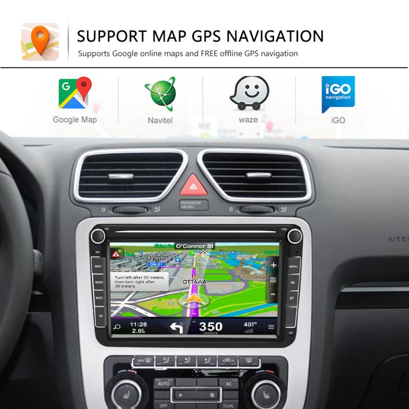 МУЛТИМЕДИЯ ЗА SKODA SEAT VOLKSWAGEN VW PASSAT GOLF RNS810 8" - Image 5