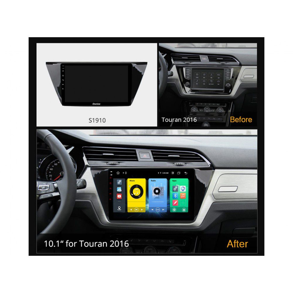 Мултимедия за VOLKSWAGEN TOURAN 2015+ - 10'' - Image 3