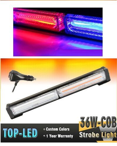 Сигнална -LED- блиц св. синя+черв-30.5 см - Image 3