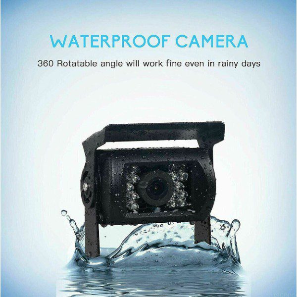 Безжичен комплект за паркиране с две камери, 7'' монитор и дистанционно - Image 5