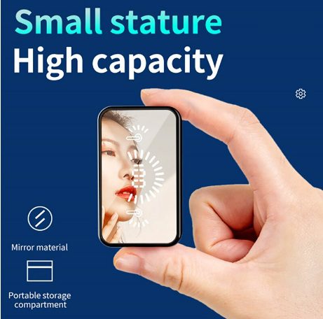 Безжични слушалки TWS, с огледало, Bluetooth 5.0, LED дисплей, IPX-5 - Image 3