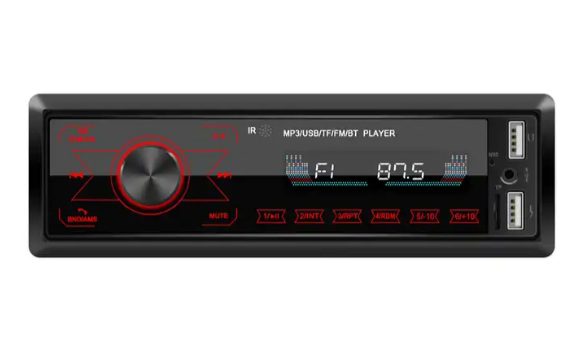 Авто радио MP3 Player BT FM Aux-in Receiver SD USB MP3 MMC WMA ISO Port - Image 2