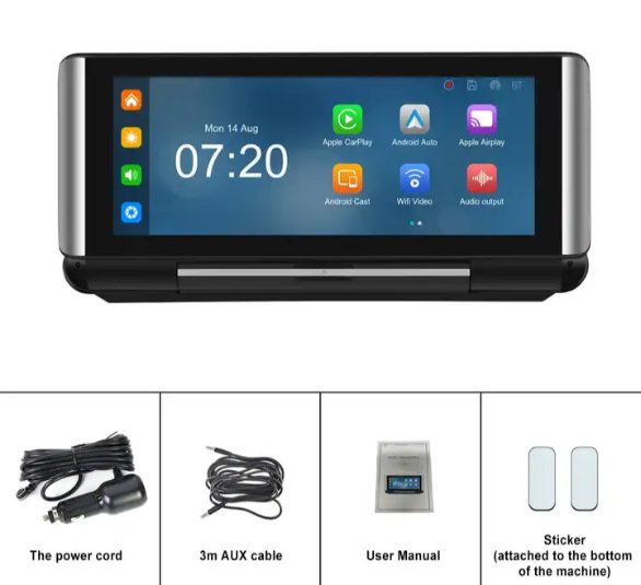 Универсална навигация + видеорегистратор ANDROID Wireless Carplay - Image 4