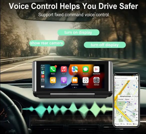 Универсална навигация + видеорегистратор ANDROID Wireless Carplay - Image 3