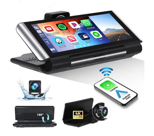 Универсална навигация + видеорегистратор ANDROID Wireless Carplay