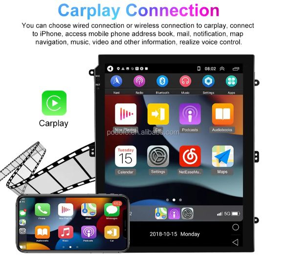 Mitsubishi Outlander 2008-2015-9.7" ВЕРТИКАЛНА НАВИГАЦИЯ - Image 6