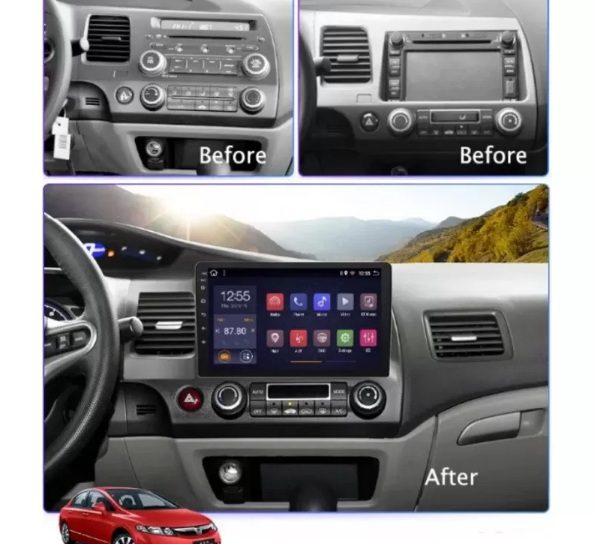 HONDA CIVIC 2004-2011 - 10´´ НАВИГАЦИЯ - Image 3