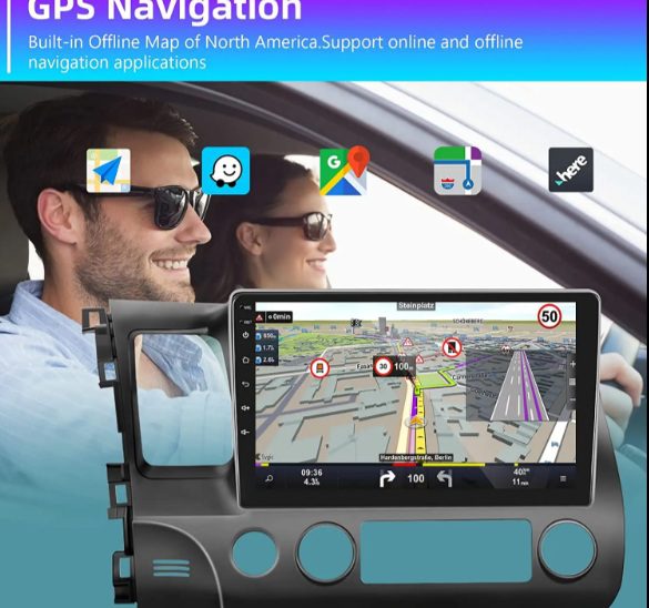 HONDA CIVIC 2004-2011 - 10´´ НАВИГАЦИЯ - Image 4