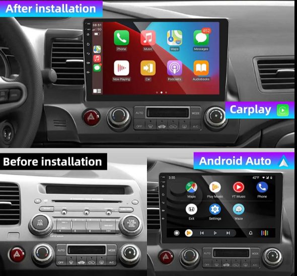 HONDA CIVIC 2004-2011 - 10´´ НАВИГАЦИЯ - Image 5