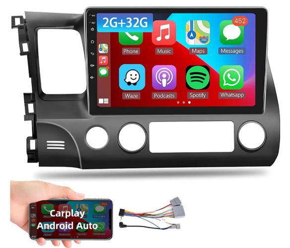 HONDA CIVIC 2004-2011 - 10´´ НАВИГАЦИЯ - Image 2