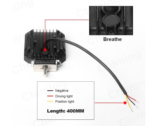 LED лампа халоген бяла светлина + оранжев габарит 12V /24V - Image 5