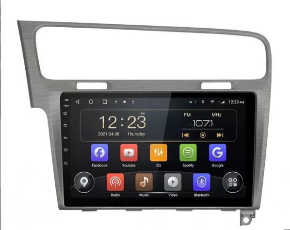 Мултимедия за VOLKSWAGEN GOLF VII 2013–2020 - 10´´ СИВА