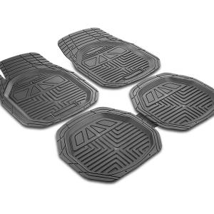 Гумени стелки EXTRA PLUS - 5 части / черни