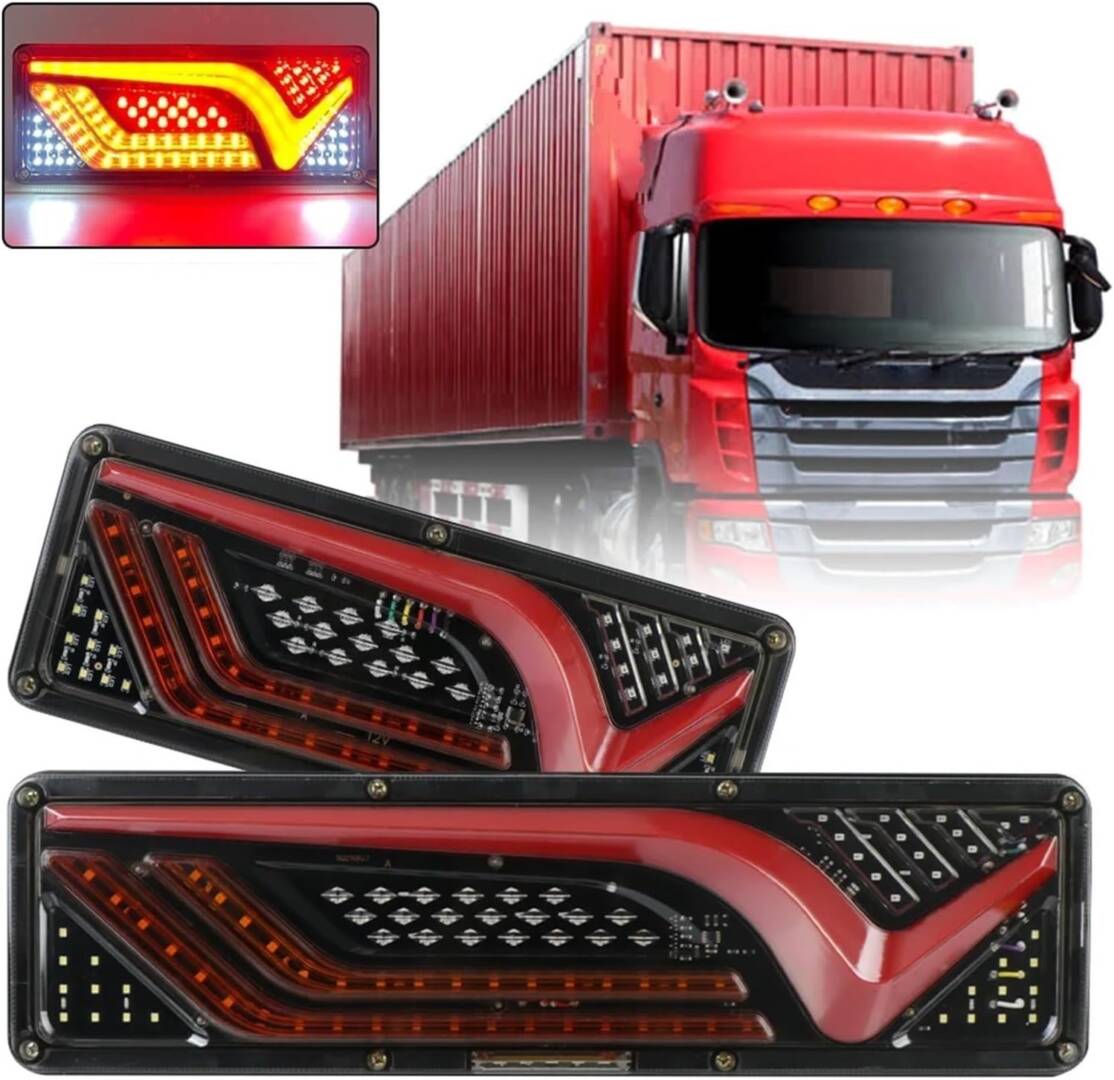 Стопове LED Бягащ 12-24V к-т -46см - Image 2