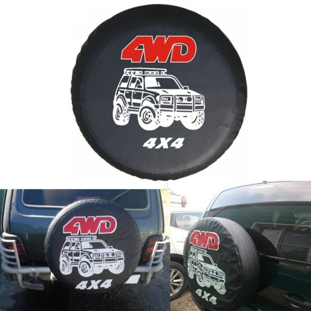 Универсален калъф за резервна гума 4WD / 4X4 – еко кожа - Image 2