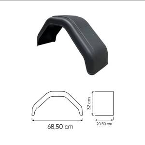 Калник за ремарке или колесар 685 х 205 мм