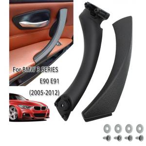 Вътрешна интериорна дръжка за врата за BMW E90 E91 2005-2012г. лява черна