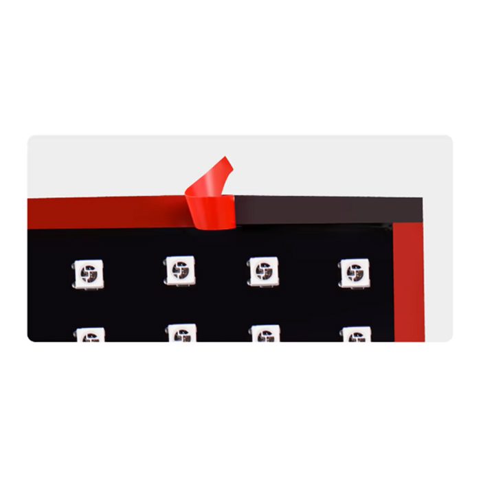 Комплект от 2бр светещи LED очи за предно стъкло Devil Eyes 2 х 60/17 см - Image 7