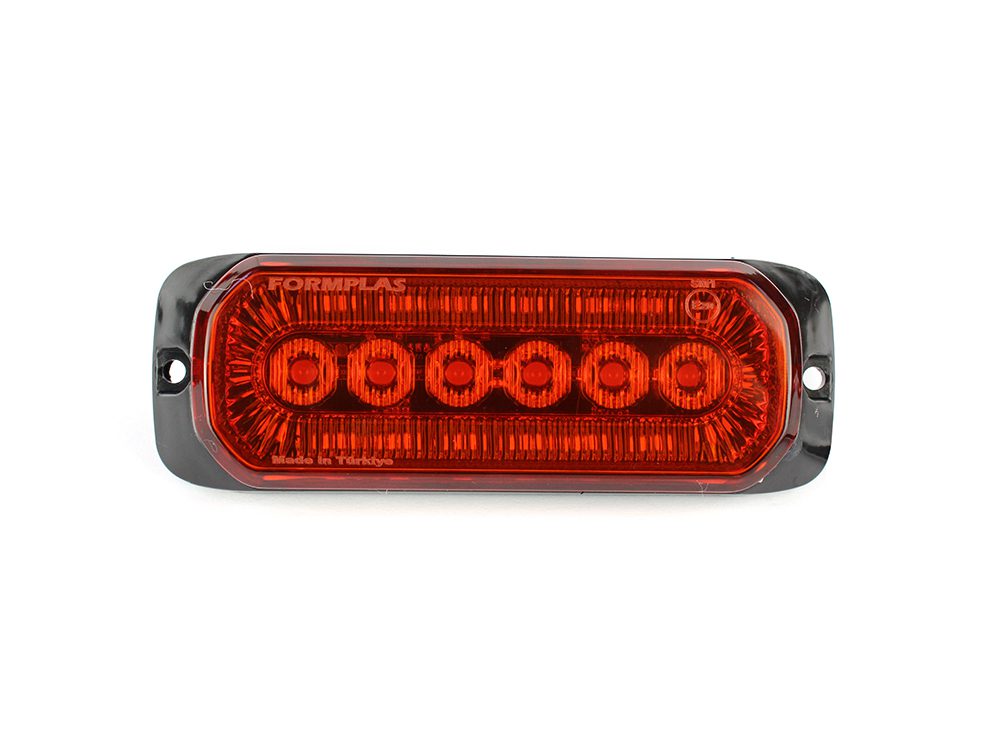 СТРАНИЧЕН ГАБАРИТ С МИГАЩА СВЕТЛИНА - 24 LED 12-24V / ЖЪЛТ/ ЧЕРВЕН / БЯЛ