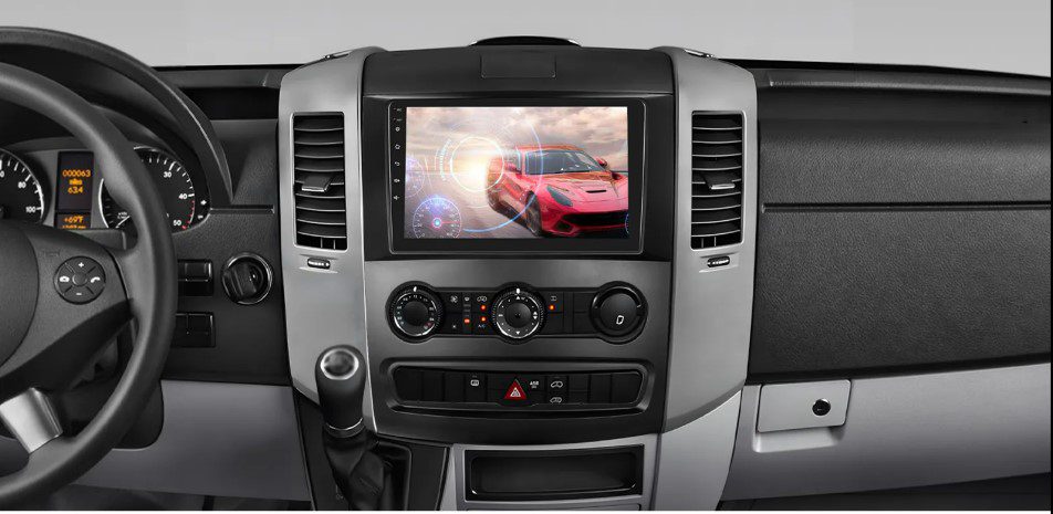 MERCEDES SPRINTER 2006-2018/ VW CRAFTER 2006->; - 10´´ НАВИГАЦИЯ - Image 3