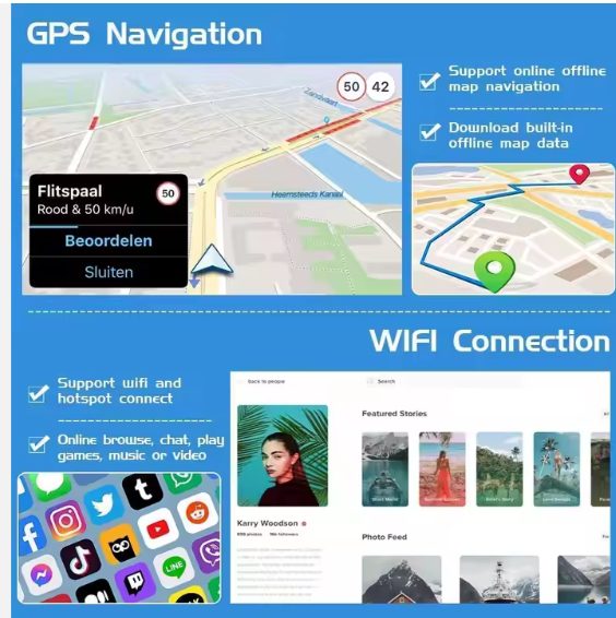 Мултимедия за Opel Adam 2013 - 2016 за Corsa E 2015 - 2019 - Image 3