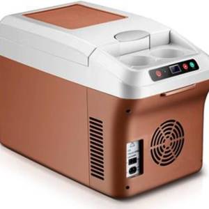 15L мини електрически охладител, 12V/24V хладилник за кола, преносим малък хладилник, охладител за кола, нагревател за напитки, вино, дома и пътуване, 220V