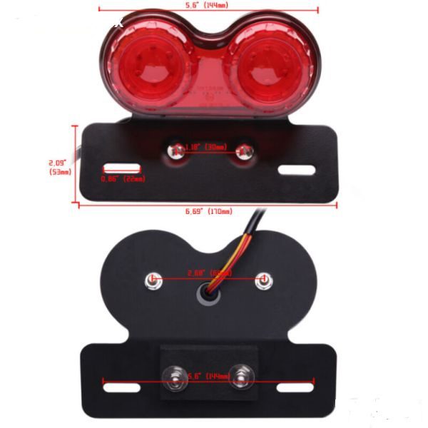 Мото лед стоп с мигачи за мотор,атв - Image 3