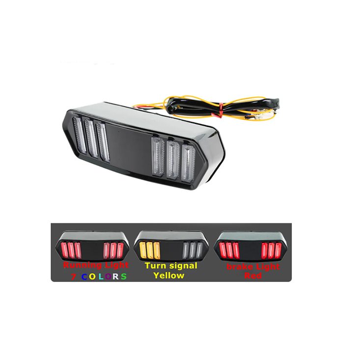 Мото лед стоп с мигачи за мотор,атв