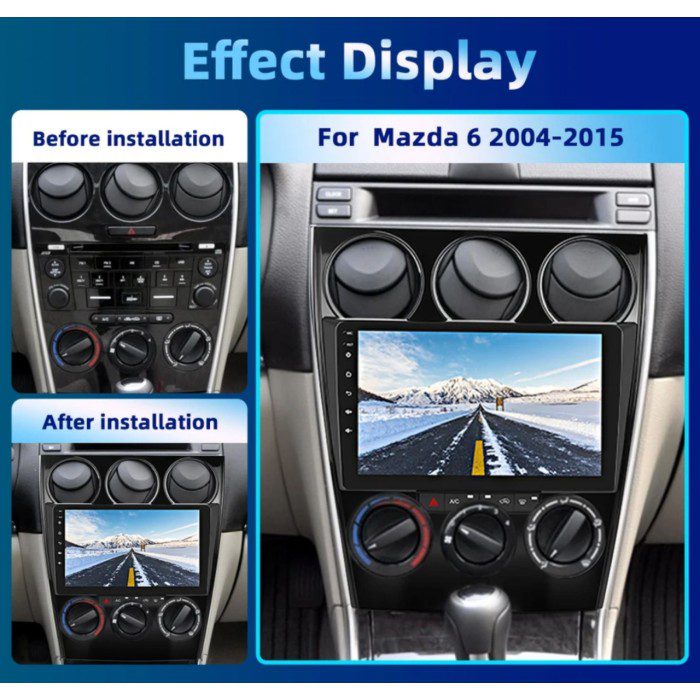 Мултимедия за MAZDA 6 2002-2008 - 9" - Image 3