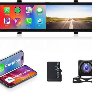 Видеорегистратор с Carplay / Android Auto и камера за паркиране 11.26”