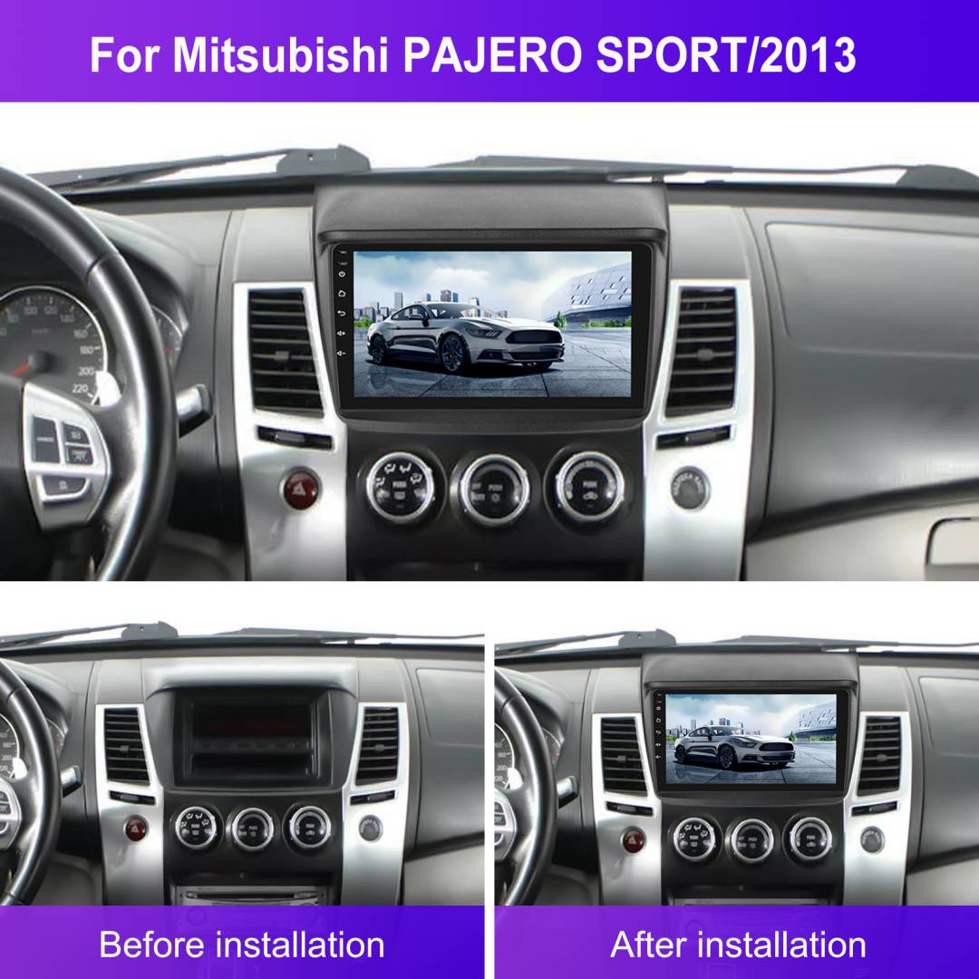 9'' Android Мултимедия за MITSUBISHI L200 PAJERO SPORT 2006-2015 - Image 3
