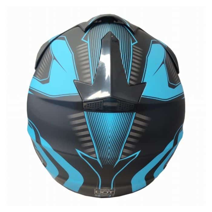 Детска Мотокрос Каска 125 - S - Black / Blue Argos - Image 2