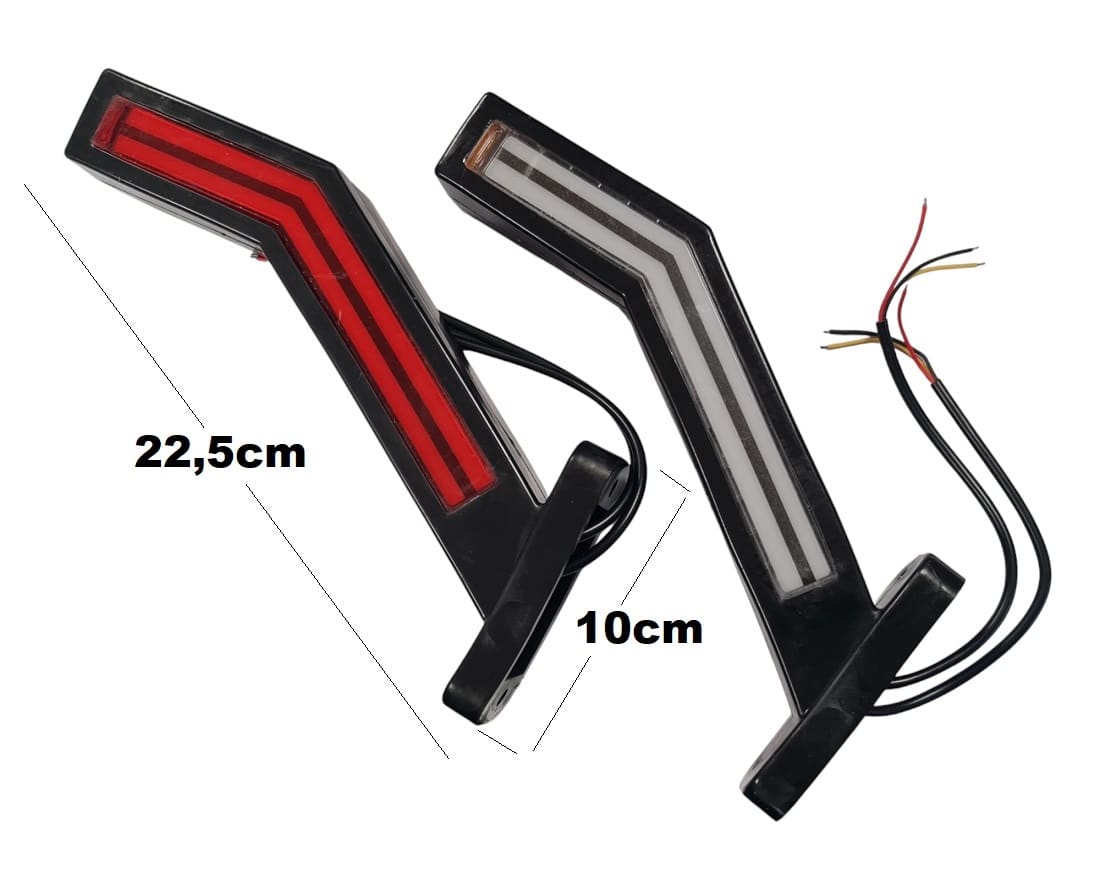 LED габарит-рогче с бягаща светлина - Image 2