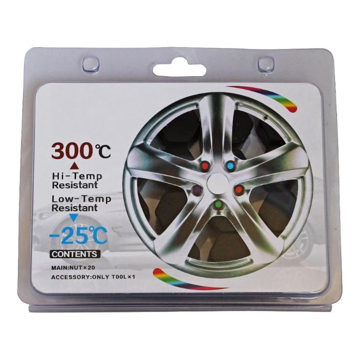 Декоративни силиконови капачки за болтове17мм -черен - Image 2