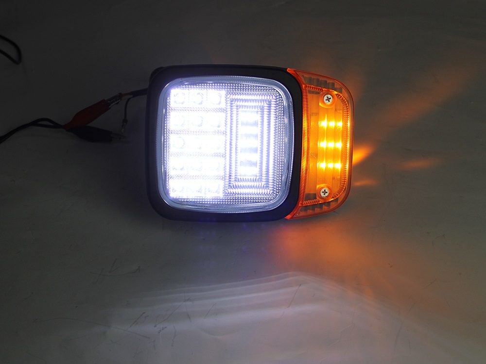 LED Фарове с мигач за трактор, комбайн, багер и др. - Image 3