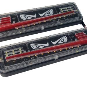 LED Стопове с "очи" бягащ мигач - 12V