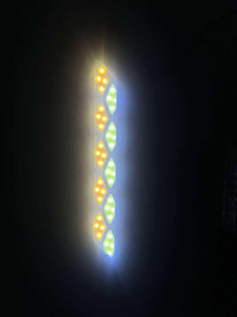 Дневни светлини с мигач гумирани гъвкави - Image 3