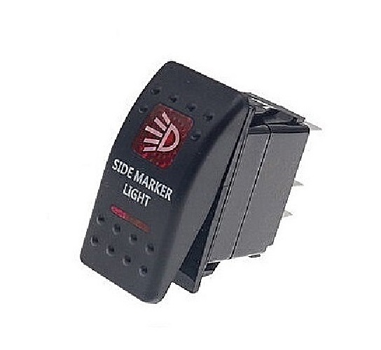 Бутон ON/OFF с надпис SIDE MARKER