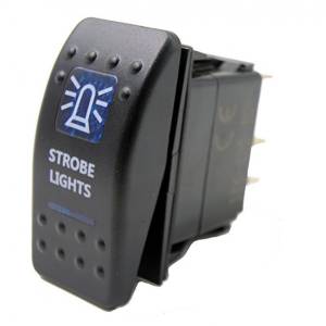 Бутон ON/OFF с надпис STROBE LIGHTS