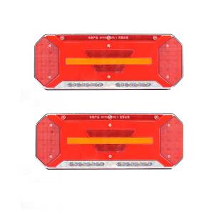 Стоп к-т диоден ЛЕД 5 светлини с динамичен мигач 12V