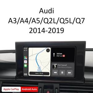Wireless Apple CarPlay & Android Auto Интерфейс – Audi A3/A4/Q5L/Q7 2014-2019