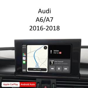 Wireless Apple CarPlay & Android Auto Интерфейс – Audi A6/A7 2016-2018 - MIB2